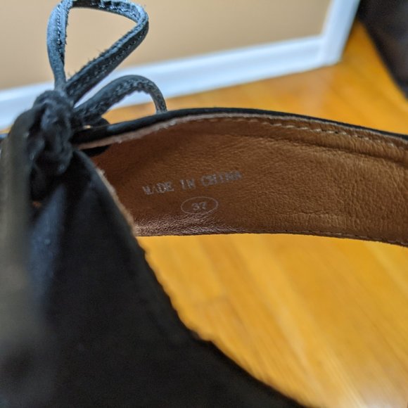 Jeffrey Campbell shankless Benched Woodies High heel size 7 - Picture 15 of 16